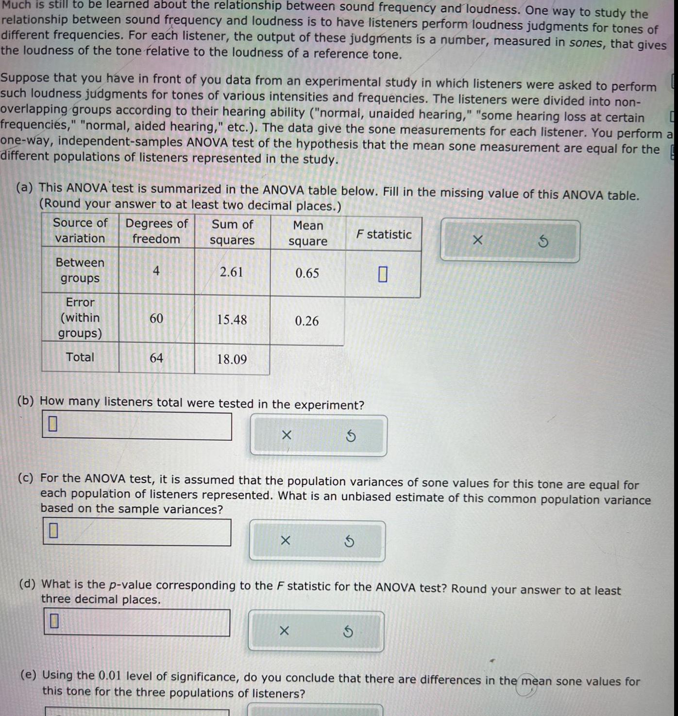 Much is still to be learned about the relationship between sound frequency