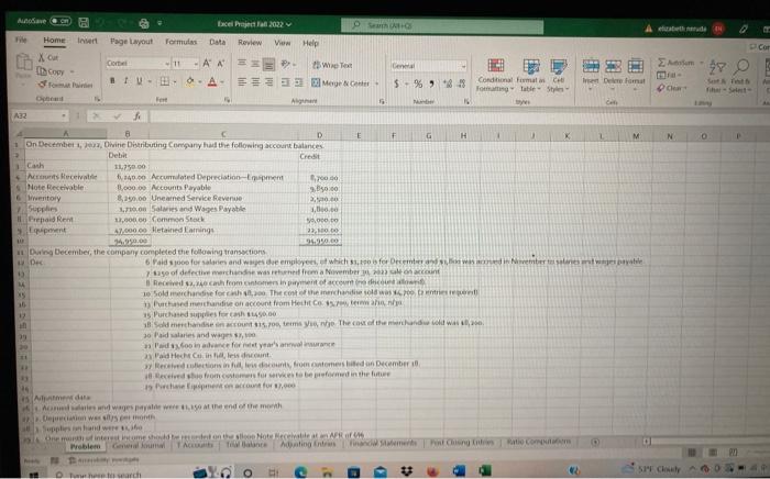 Wrap Text Merge & Center D E On December 1, 2022, Divine