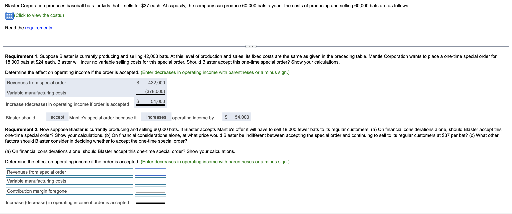 960,000 Variable direct manufacturing labor 3 180,000 Variable manufacturing overhead 2 120,000