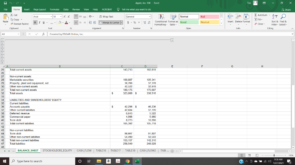 APPLE INC. 4 CASH_FLOW 5 Form Type: 10-K 6 Period End: Sep