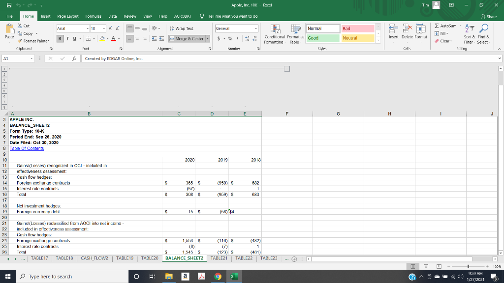 Created by EDGAR Online, Inc. B C D E H 9 10