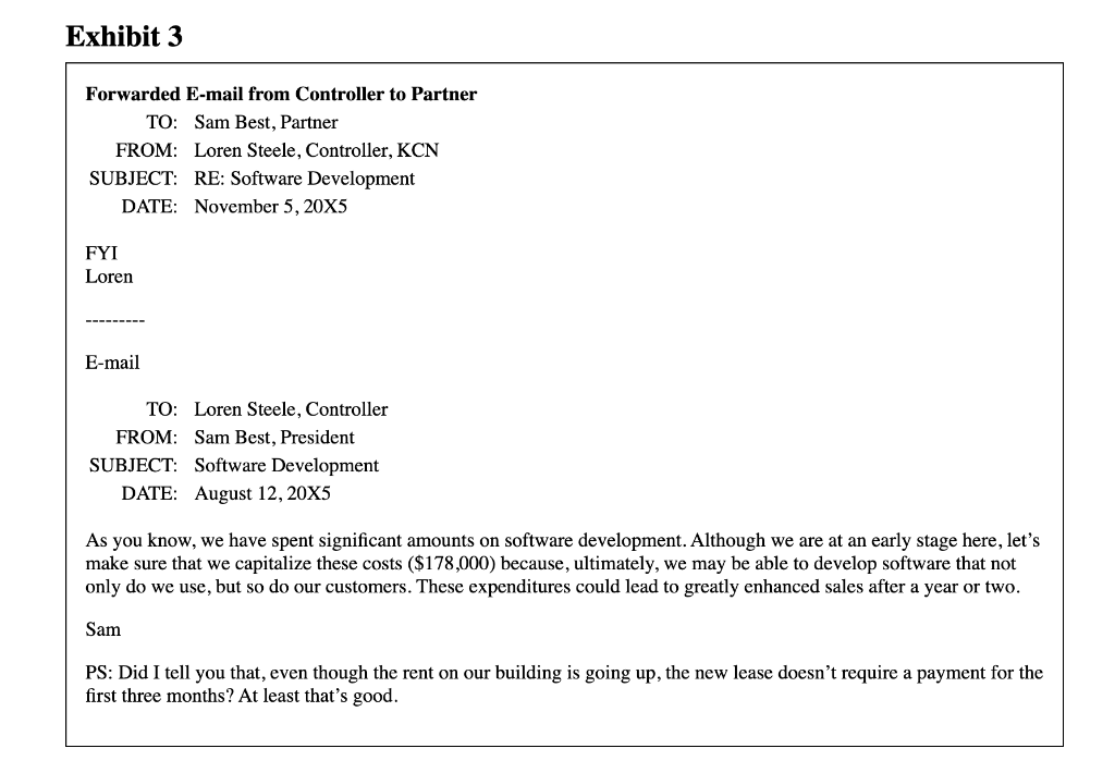 (plus other general knowledge concerning auditing), we include it here. Note, however,