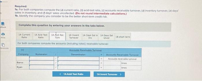 Barco Company Xyan Company Barco Company Company Data from the current year-end