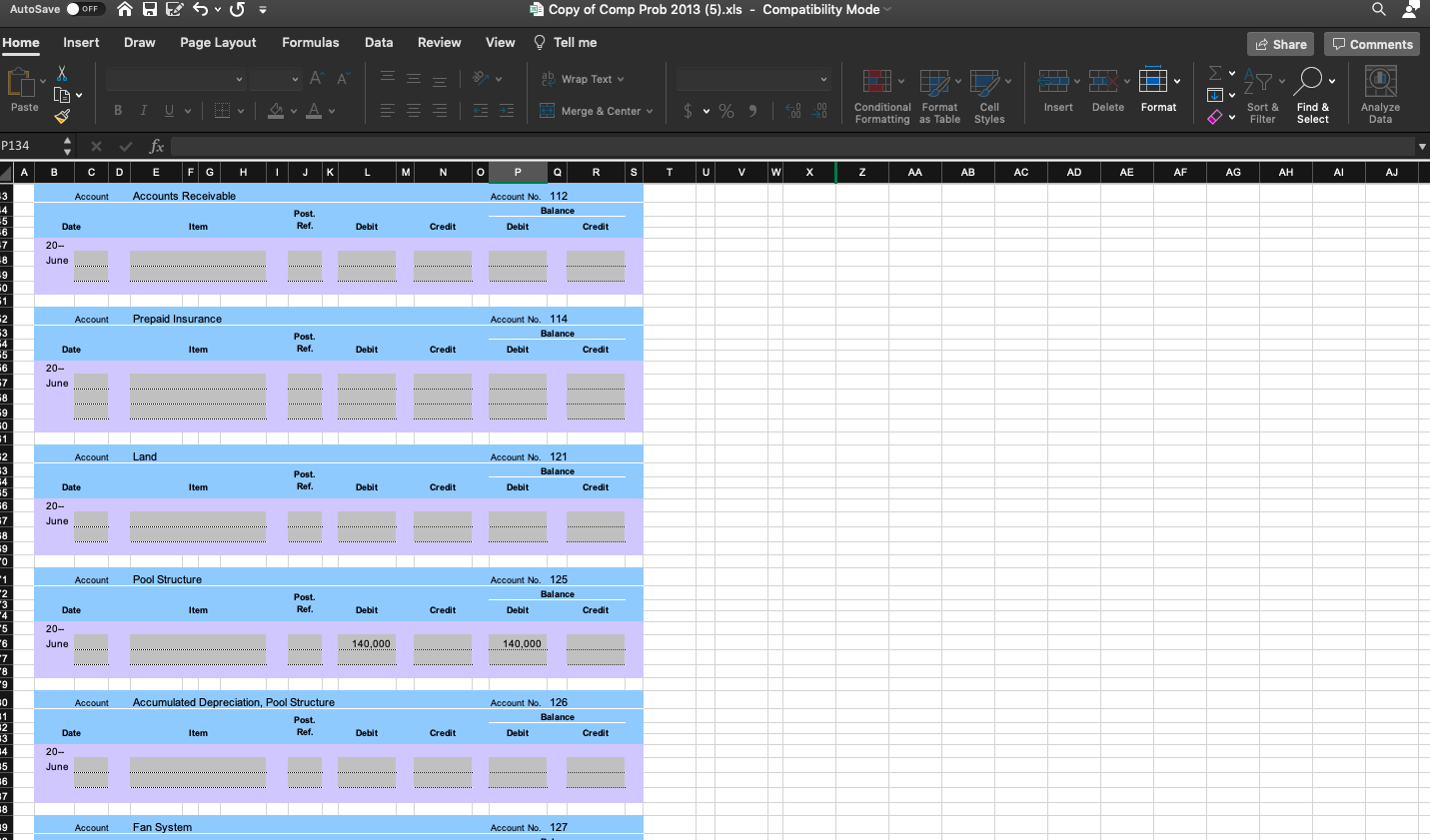 Copy of Comp Prob 2013 (5).xls - Compatibility Mode Data Review View