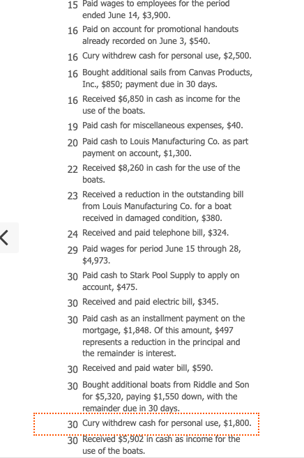 an incorrect answer. Enter as per the transactions. 6 7 8 2.6.