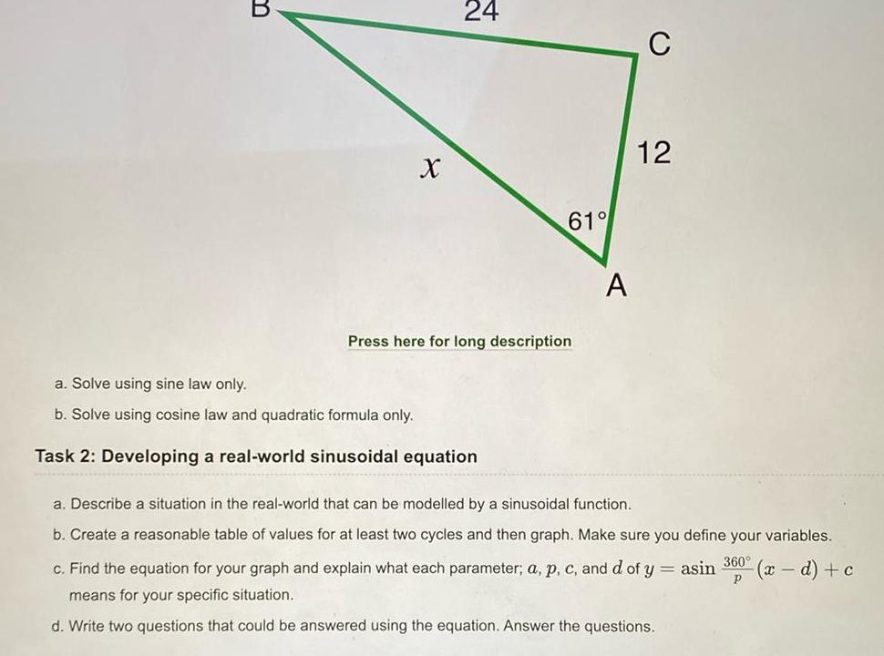 B 24 C Press here for long description 61 A 12 a.