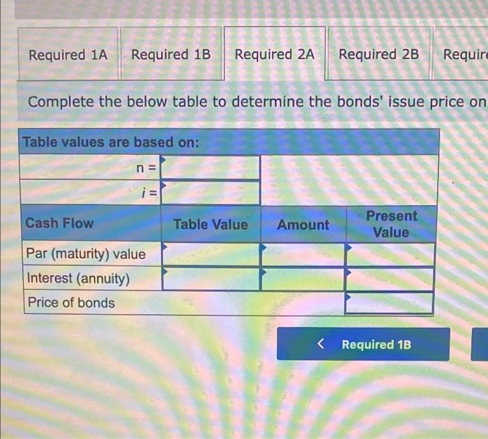 annual contract rate of 8%, and they mature in 10 years. (Table