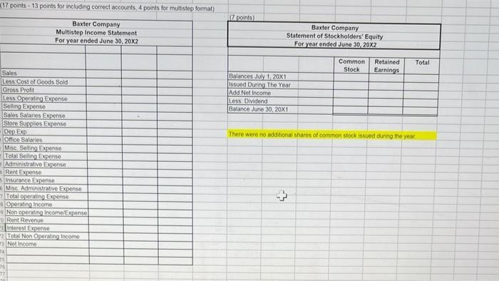 a line between each transaction. 2. Indent the credit entry 3. Record