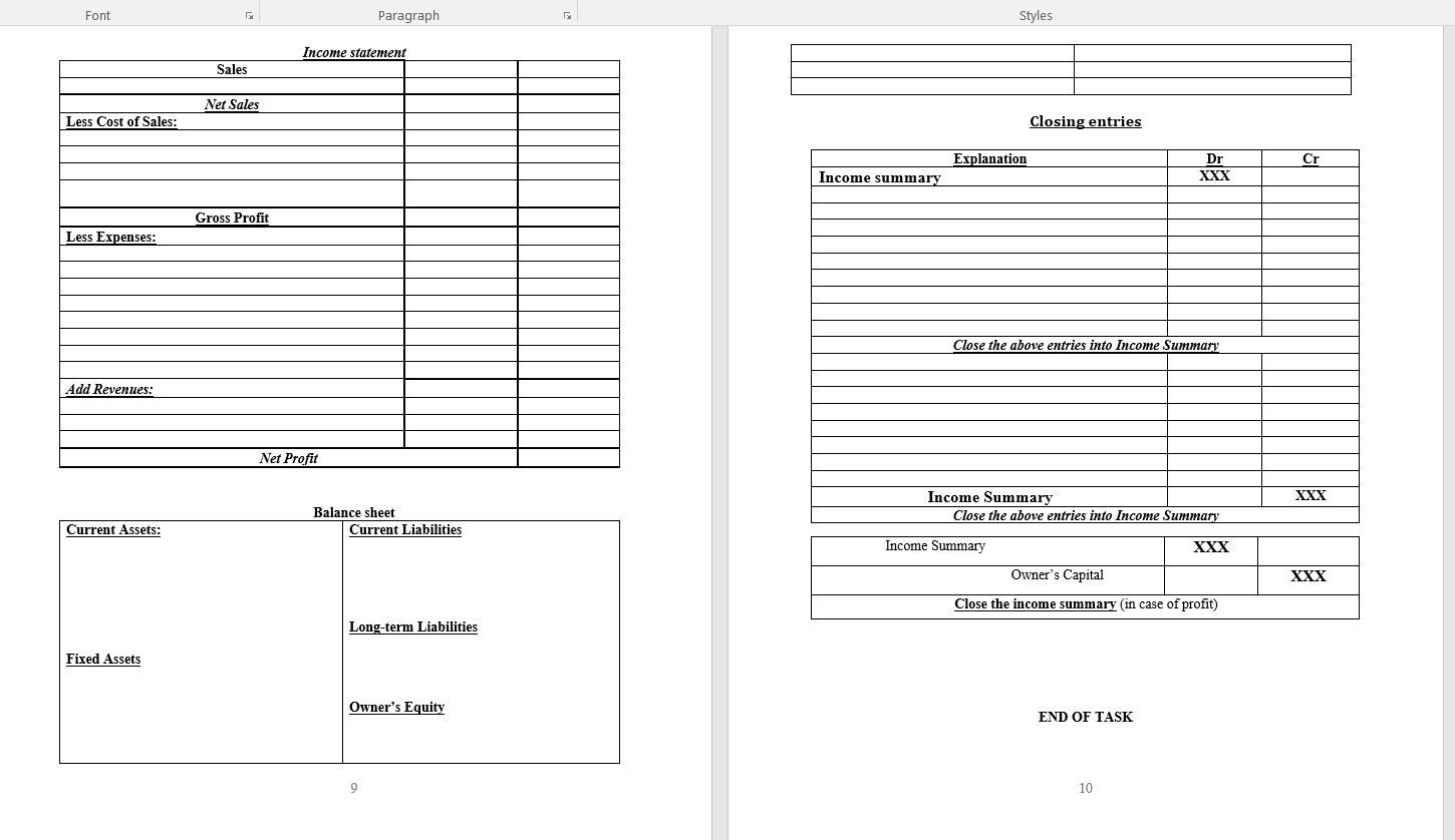 Heading 2 Title Subtitle Subtle Em... Emphasis Intense E... Strong Styles Name