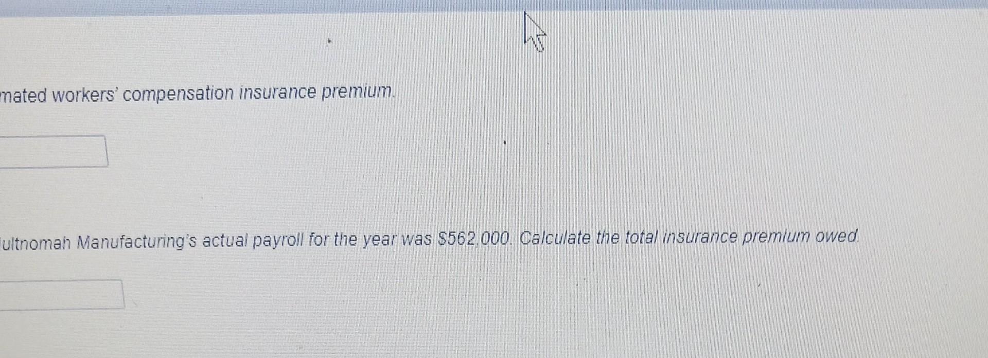 January of the next year. 3. Assume instead that Multnomah Manufacturing's actual