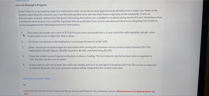 View POLAY Current Attempt in Progress Crane Timur is an accounting major