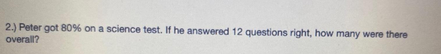 questions right, how many were there overall?