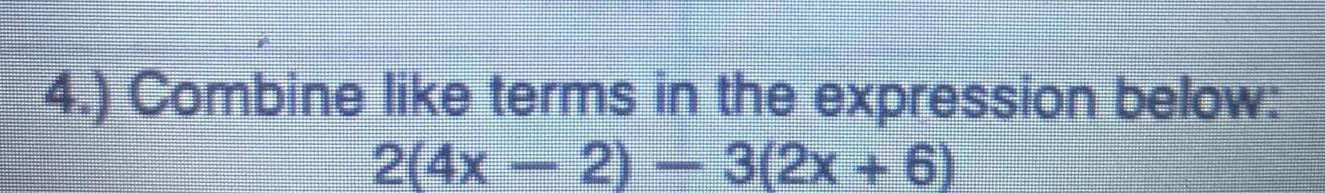 inemke terms in the expressio