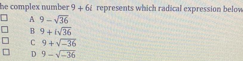 9 36 B 9 36 C 9 36 D 9 36