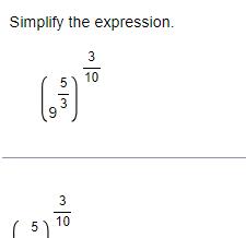 Simplify the expression. 9