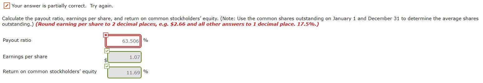 equity accounts of Concord Corporation on January 1, 2017, were as follows.