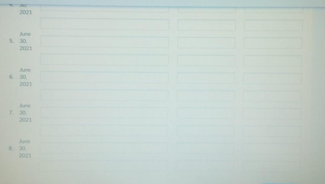 transactions for June follow: 1 2 3 4 5. $780 of supplies