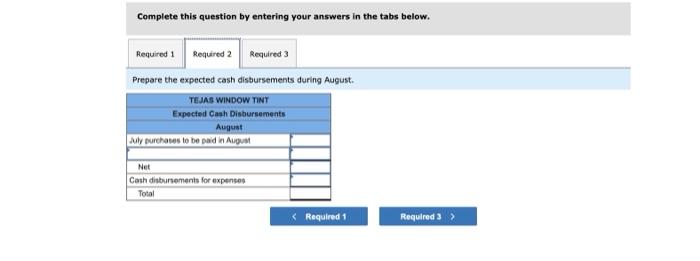 records. Month April Sales $73,000 Purchases $50,000 May 72,000 48,000 5 June