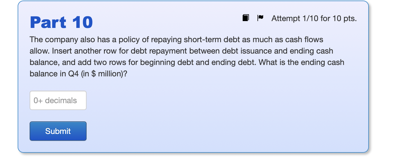 $60 million on new machinery in Q2. You start the year with