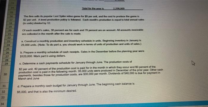 for cash ard 70 percent are on account Afl accounts receivabie. are