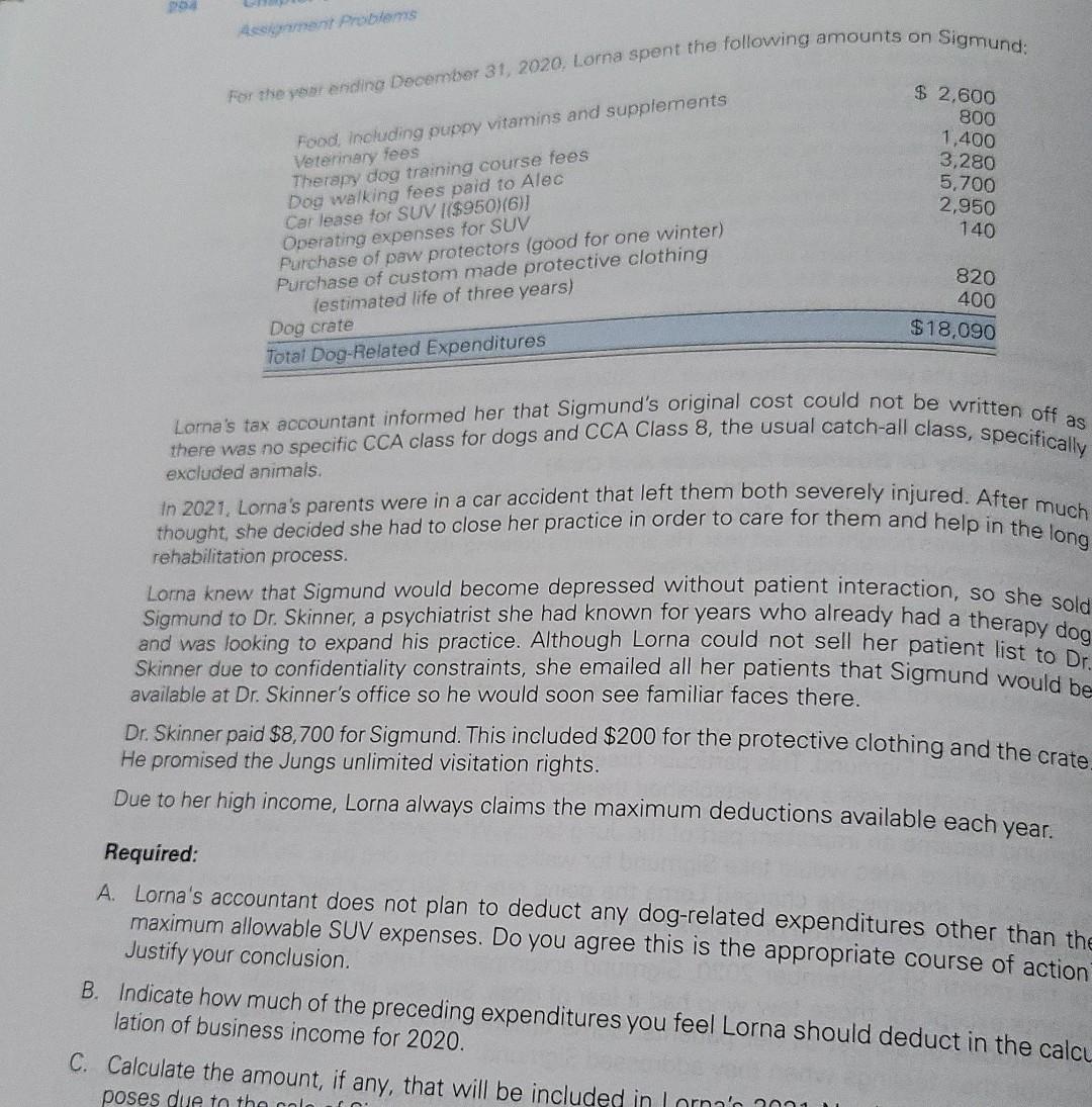  part B & C Aestuarit Problems For the ending December 31,