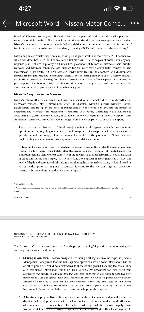 Make the Case by: - Presenting the options that were considered -List