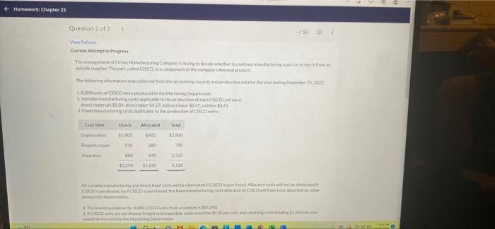  chapter 23 question 2 23 question 2 Homework: Chapter 23 Question