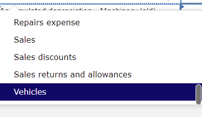 A $15,107 trade-in allowance is received, and the balance is paid in