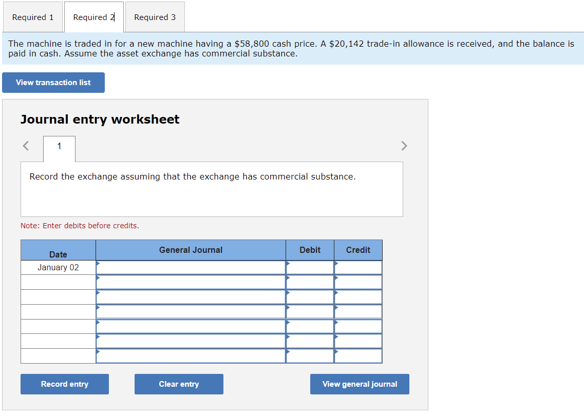 entering your answers in the tabs below. Required 1 Required 2 Required