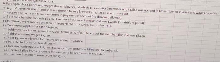 wanth 29. 4ne month of interest income should be recorded on the