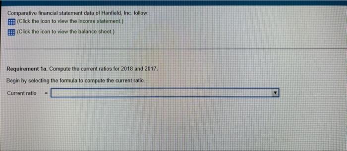Comparative financial statement data of Hantield, Inc. follow Click the icon