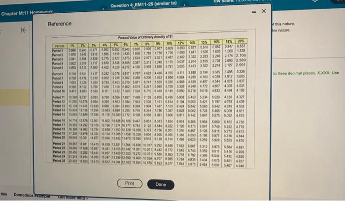 on investrients of this nature. (Cick the itan to view Present Valie