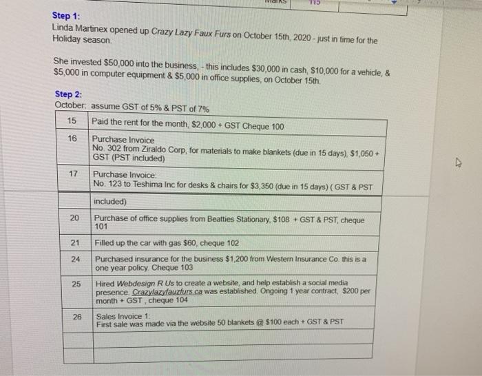 need general Journal general ledger worksheet classfied Balance sheet 115 Step