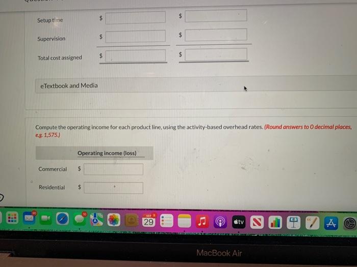 Peggy Kingman, is concerned about the residential product line. She cannot understand