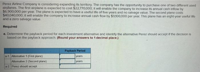 considering expanding its territory. The company has the opportunity to purchase one