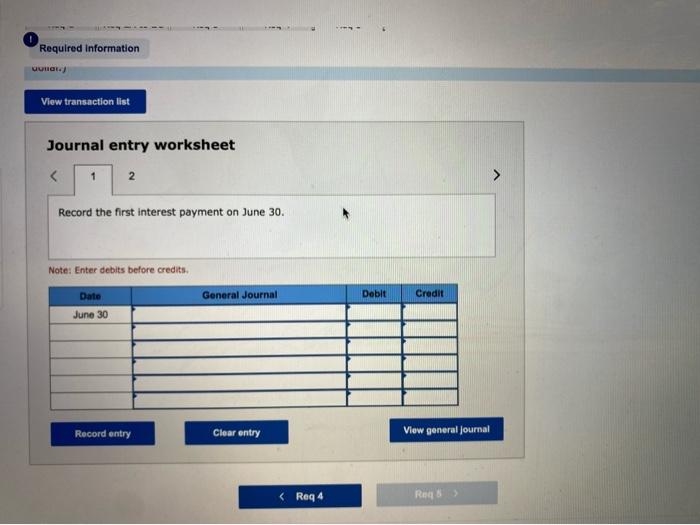the below table to calculate the total bond interest expense to be