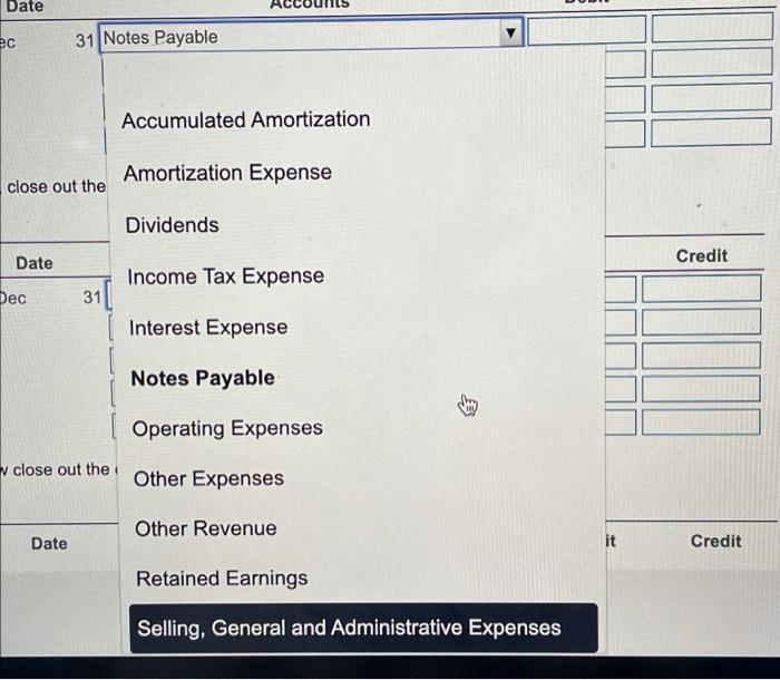 31 Now close out the dividend account Journal Entry Accounts Date Credit