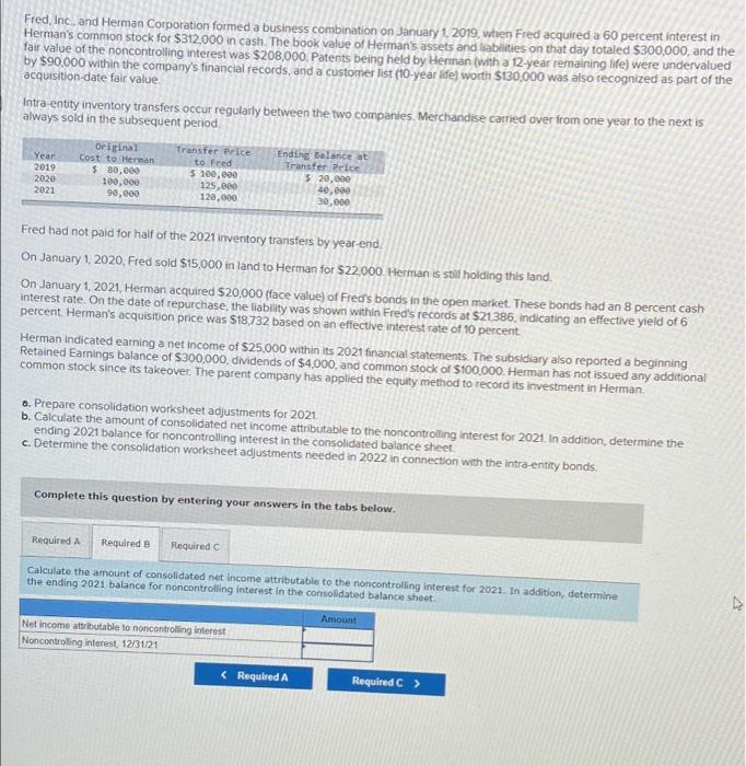 the fair value of the noncontrolling interest was $208,000. Patents being held