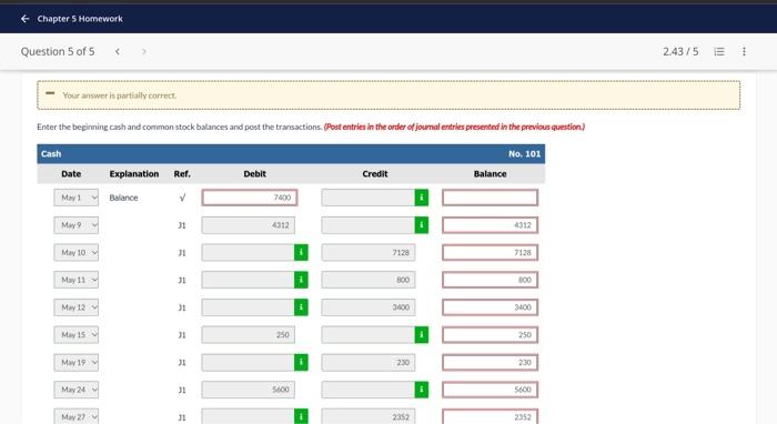 less discount Purchased supplies for cash 5800 Purchased merchandise for cash $3,400.