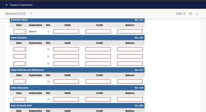merchandise on account from Clases, Inc. For $700 terms 3/10,1/30. Paid Wilhelm