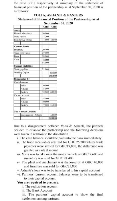  intermediate accounting 1 the ratio 3:2:1 respectively. A summary of the