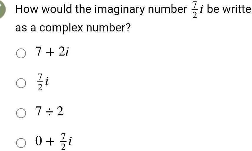 number O 7 2i O zi O 7 2 0 1 2