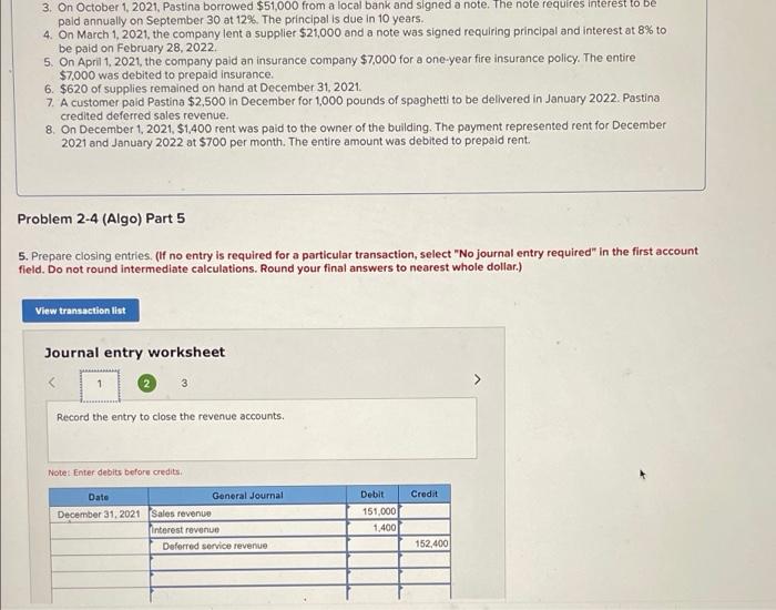 unadjusted trial balance as of December 31, 2021, appears below. Account Title