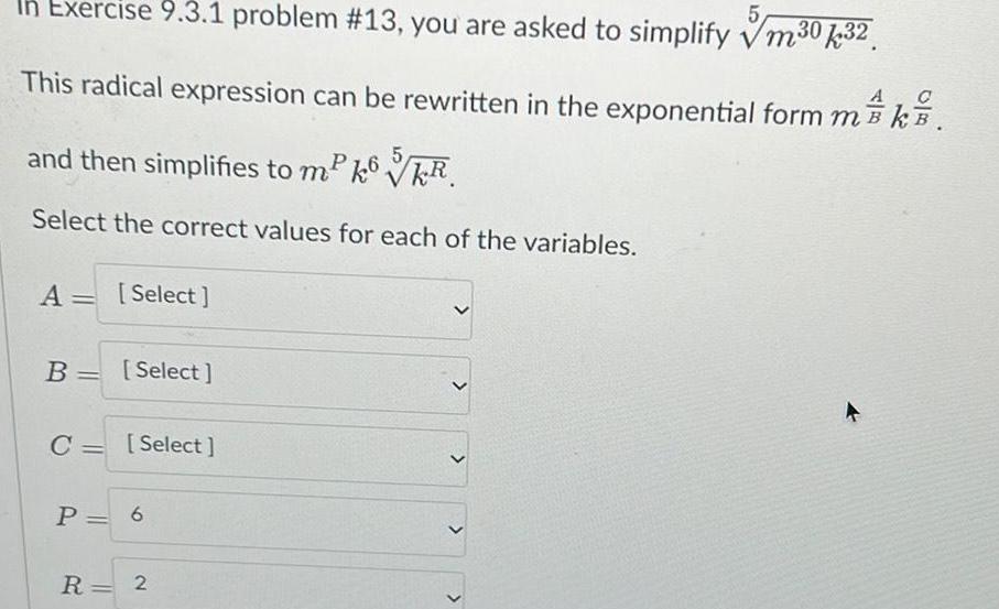 In Exercise 9 3 1 problem 13 you are asked to