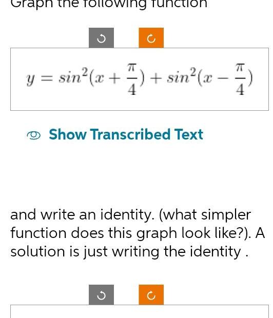  Graph the following function y sin x 7 sin x 7