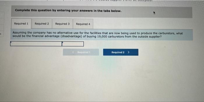 gathered the following information relating to its own cost of producing the