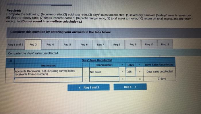 Net Income $ 28,156 Renud Required: Compute the following: (1) current ratio,