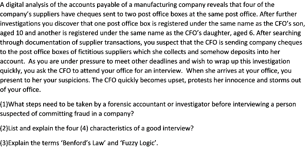 Could you please answer the following. A digital analysis of the