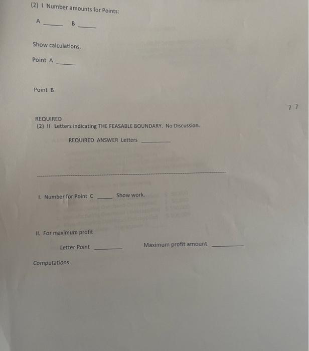 products: HIGH and LOW. It makes a profit of $100 per unit