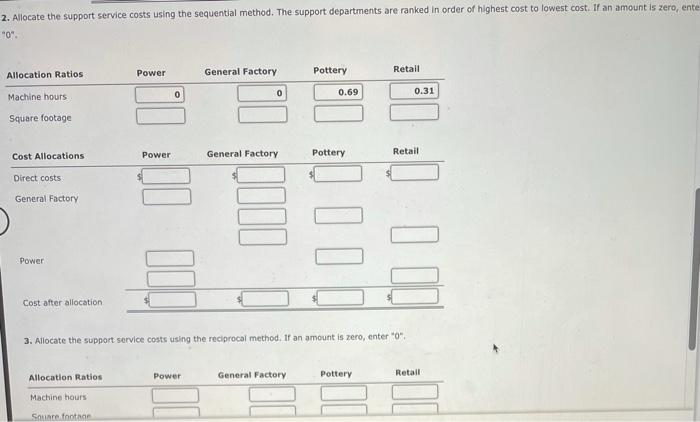 to separate fixed and variable costs; however, only budgeted costs are allocated.